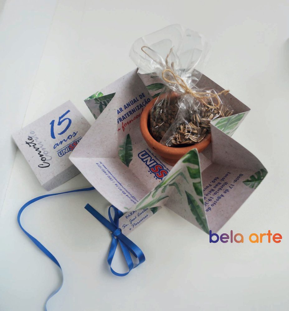 Kit Convite Inauguração